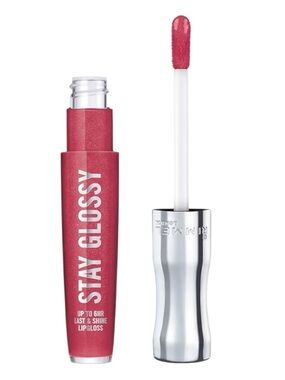 Rimmel London Stay Glossy Lip Gloss - Vibrant Pink